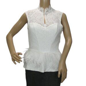 Bebe Lace Babydoll Top
